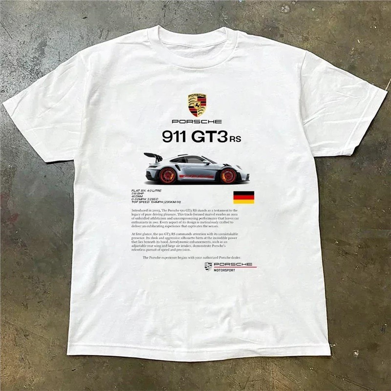 Specially Designed for Cross-Border New 911 Racing T-Shirt Gt Racing Team Uniform Tops m