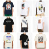 Specially Designed for Cross-Border Trendy Men's Short-Sleeved Men's American T-Shirts for Men and Women, High-Quality Summer Loose Collection Prints