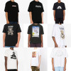 Specially Designed for Cross-Border Trendy Men's Short-Sleeved Men's American T-Shirts for Men and Women, High-Quality Summer Loose Collection Prints