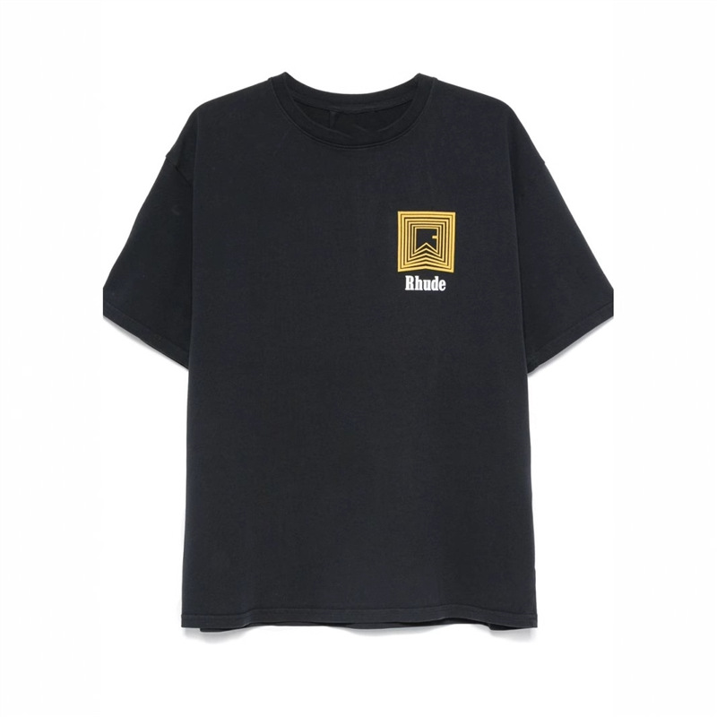 Specially Designed for Cross-Border Style Casual Men's Printed 25 Short-Sleeved Pullover T-Shirts for Men with t Letters New High-Quality Spring and Summer Tops
