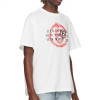 European Size Cross-Border t Spring and Summer Tops Daily Half-Sleeved 2025 Pullover Shirt Printed Classic Short-Sleeved Letter Round Neck Men's