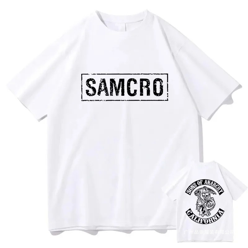 European Size Cross-Border Fashionofst-Anarchyshirtssonstsamcrotrendmenclothes