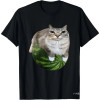 Specially Designed for Cross-Border Silly Cat Watermelon Print T-Shirt a Fun Watermelon