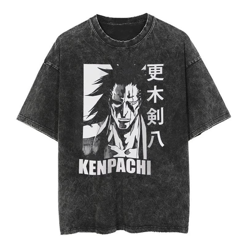 European Size Cotton Thunter×Hunter Hisoka Street Washed t Shirt Clothing