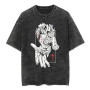 European Size Cotton Thunter×Hunter Hisoka Street Washed t Shirt Clothing