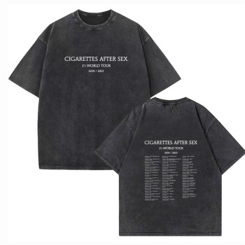 European Size Cross-Border Cigarettes after Sex X's World Tour 2025 Vintage Har