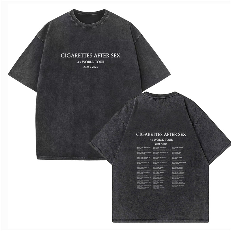 European Size Cross-Border Cigarettes after Sex X's World Tour 2025 Vintage Har