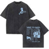 Cross-Border European Code Kpop Band Wave to Earth Tour 2025 Vintage Washed t S
