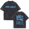 Cross-Border European Code Kpop Band Wave to Earth Tour 2025 Vintage Washed t S