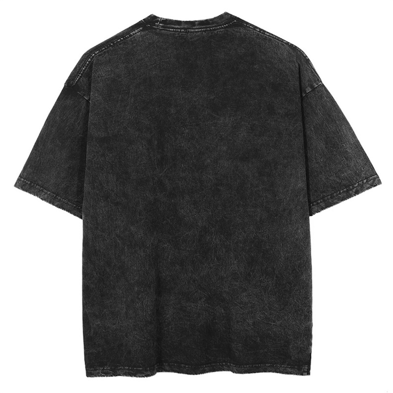 European Size Cross-Border Japanese Anime Print Tshirt 2025 Summer Men Streetwear
