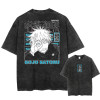 Cross-Border European Code 2025 Japanse Anime Jujutsu Kaisen Print Vintage T-Sh