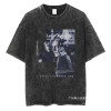 European Size Cotton T2025 New Independent Station Loose and Comfortable Leon S Kennedy Resident Evil Retro Water