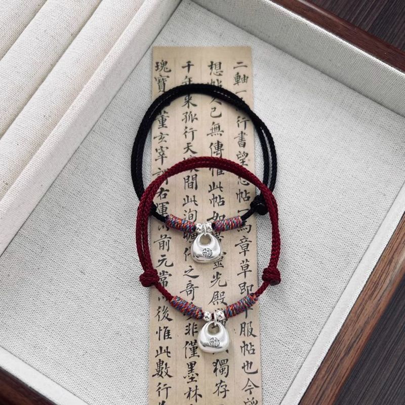 [Cheap Deal] Trendy Two Worlds Bracelet Lotus Heart Lucky Beaded Bracelet Niche Ins Bracelet