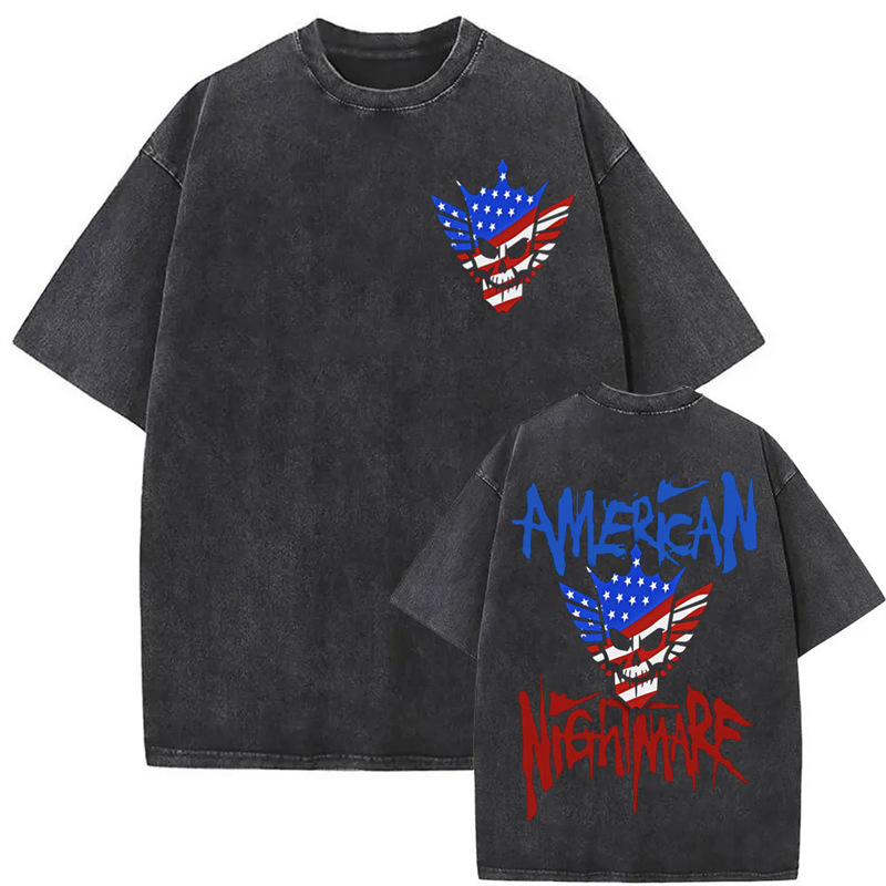 Specially Designed for Cross-Border Nightmaretherhodesmengraphicshirttwomencodyamerican