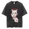 Cross-Border European Code Tgraphichellsinganimewashedalucardvimenshirtprinted