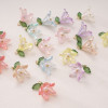 Acrylic Lily Pearl Pendant Loose Beads Handmade DIY Bracelet Necklace Pendant Jewelry Materials Accessories