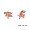 Acrylic Lily Pearl Pendant Loose Beads Handmade DIY Bracelet Necklace Pendant Jewelry Materials Accessories