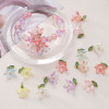 Acrylic Lily Pearl Pendant Loose Beads Handmade DIY Bracelet Necklace Pendant Jewelry Materials Accessories