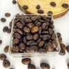 Perforated natural coffee bean loose beads particles separated beads hand string beads diy material necklace pendant bracelet beads