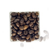 Perforated natural coffee bean loose beads particles separated beads hand string beads diy material necklace pendant bracelet beads