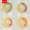 Color-changing beads UV light-changing resin cat's eye beads diy jewelry beaded bracelet bracelet glass beads loose beads