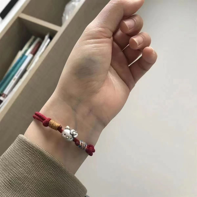 Summer colorful dopamine bracelet light luxury niche high-end beaded bracelet hot style temperament versatile hand accessories wholesale