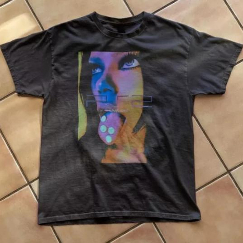 Cross-Border European Code Ps2 Ad Campaign Tee - Y2K Gaming T-Shirt, Vintage Ga