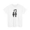Specially Designed for Cross-Border Cotton Music Connects People Unisex Heavy Cotton Tee, Mus