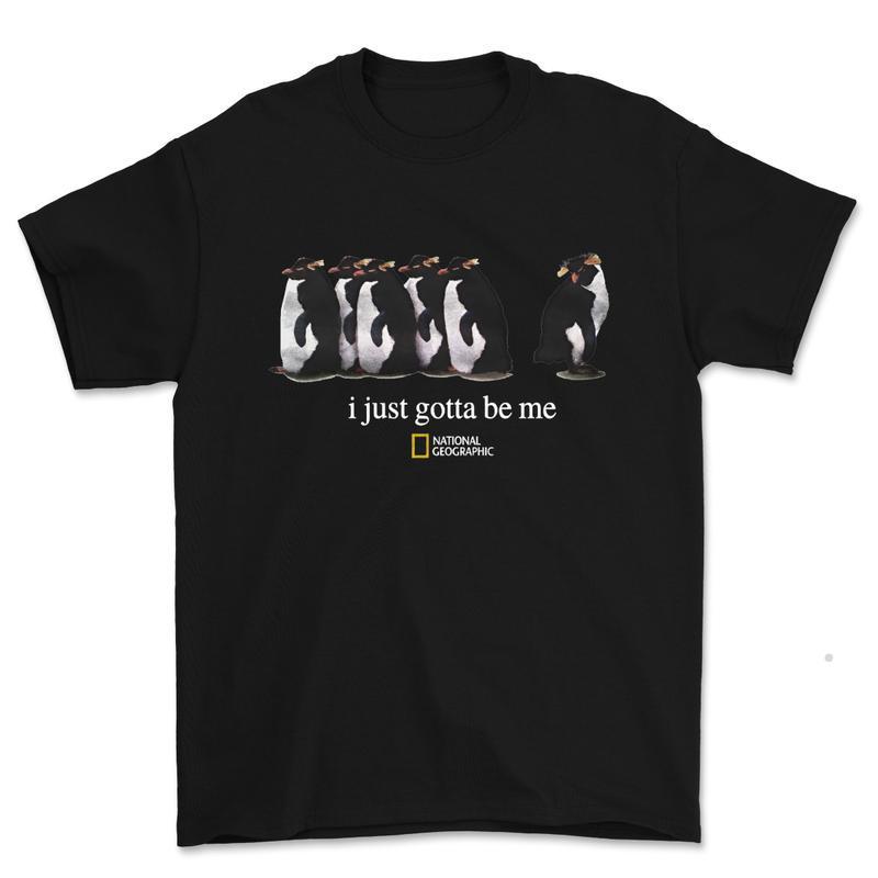 Specially Designed for Cross-Border Cotton I Just Gotta Be Me National Geographic Penguin Shi