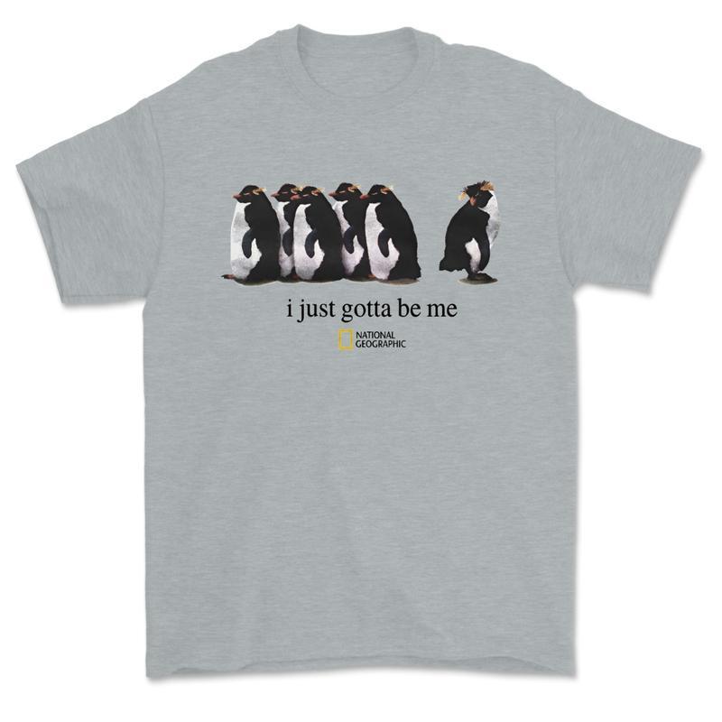 Specially Designed for Cross-Border Cotton I Just Gotta Be Me National Geographic Penguin Shi