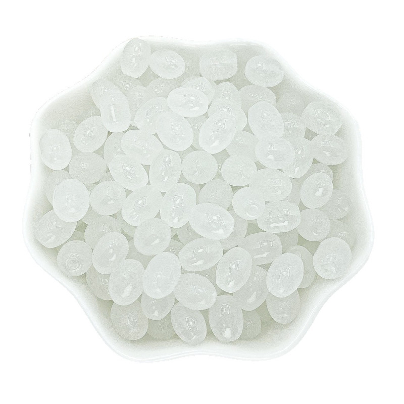 Rice-shaped beads loose beads handmade diy jewelry accessories materials hand string beads separated beads necklace special-shaped glass beads