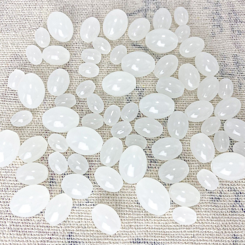 Rice-shaped beads loose beads handmade diy jewelry accessories materials hand string beads separated beads necklace special-shaped glass beads