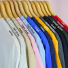 European Size Cotton Short Sleeve Not My Circus Not My Monkeys Black Print T-Shirt