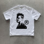 Cross-Border European Code Fight Club T-Shirt, Unisex Graphic Tees Gothic Grung