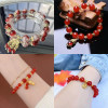[Low Price Running Volume] Mermaid Falls Fish Tail Tassel Butterfly Bracelet Women's High-end Simple Light Luxurious Bracelet Peripheral