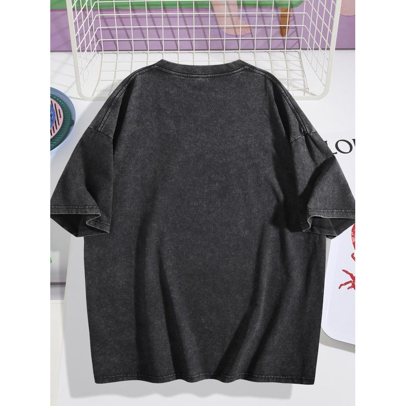 European Size Cross-Border Cotton 1 Piece, 230g Double-Sided Washed, Oversized Shoul