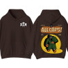 European Size Cross-Border Cotton Mf Doom Madlib All Caps 2-Sided Hoodie T-Shirt, Vi