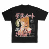 European Size Cross-Border Cotton Misa Vintage Graphic Tees, Death Note Tshirt, Deat