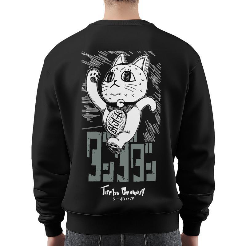 European Size Cross-Border Cotton Turbo Granny Dandadan T-Shirt, Sweatshirt & Hoodie