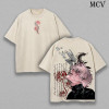 European Size Cross-Border Cotton Ken Kaneki Tee – Tokyo Ghoul Vintage Wash T-Shirt
