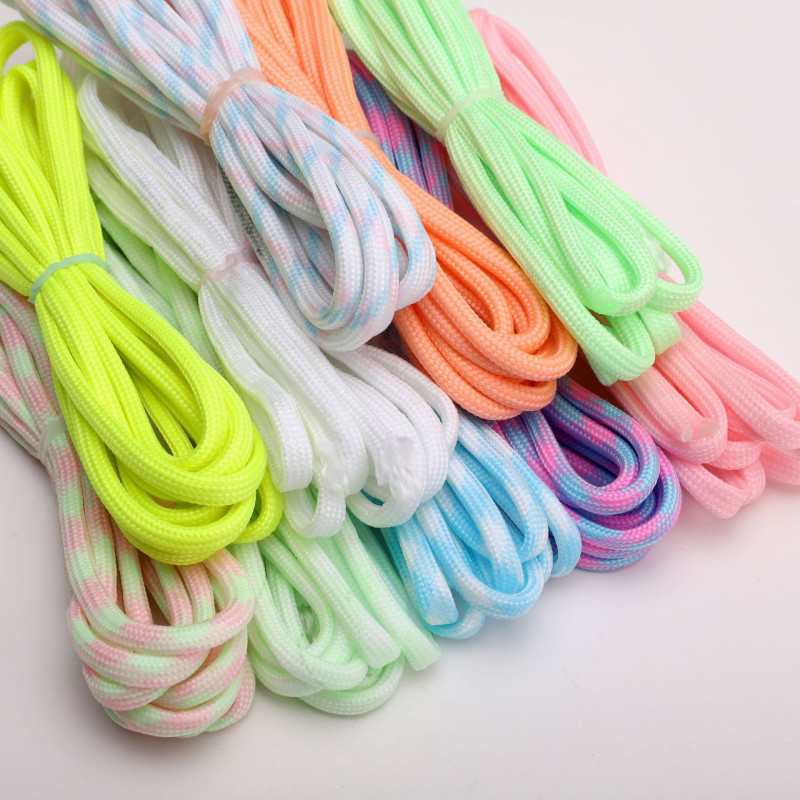 4mm nylon 7-core luminous umbrella rope diy hand-woven jewelry cord crafts keychain bundling packaging rope