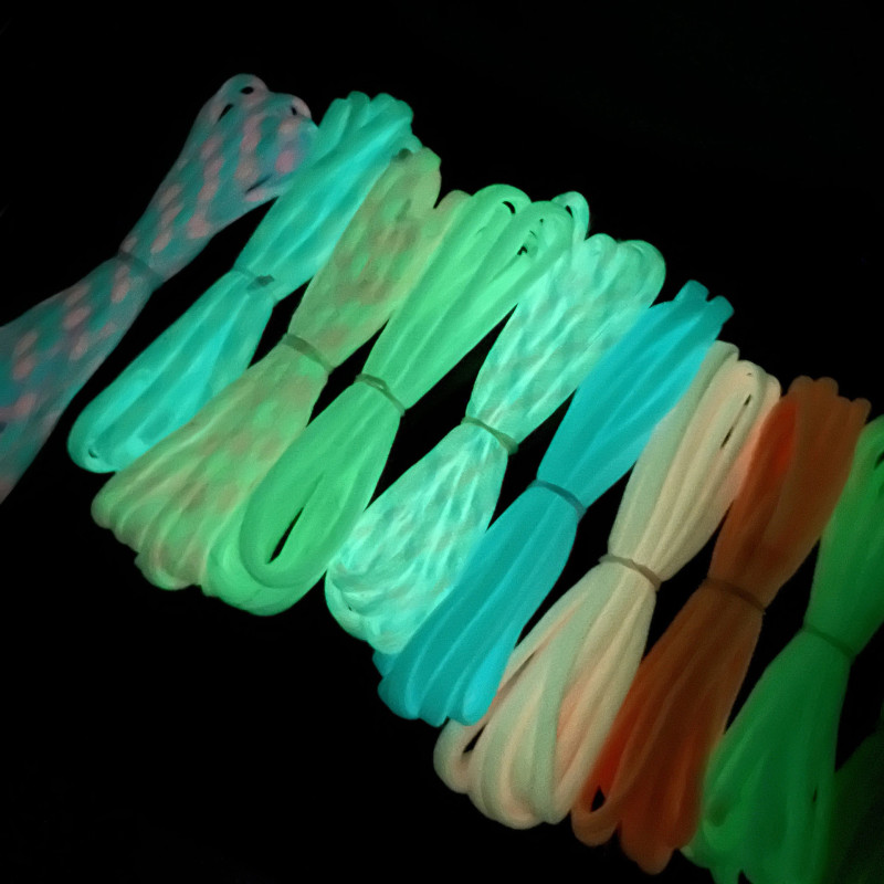 4mm nylon 7-core luminous umbrella rope diy hand-woven jewelry cord crafts keychain bundling packaging rope
