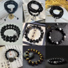[Guochao Fengshangui] Original ancient style handmade glass beaded bracelet for men, new Chinese style bracelet for girls