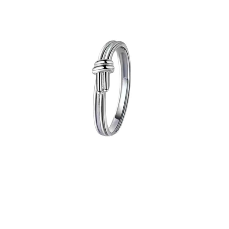 New popular diy design simple women's ring, a birthday gift for your girlfriend, a versatile and exquisite ring