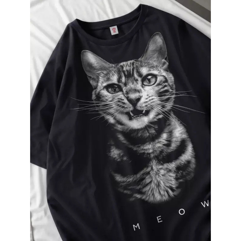 European code cross-border cotton Doberman T-Shirts Women Dog Prints Cotton Tops S