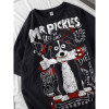 European code cross-border cotton Doberman T-Shirts Women Dog Prints Cotton Tops S