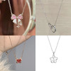 Necklace for women ins light luxury niche gentle clavicle chain temperament high-end best friend cold style love