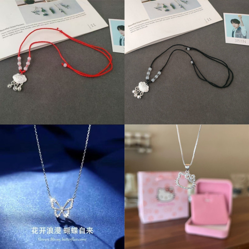 Necklace for women ins light luxury niche gentle clavicle chain temperament high-end best friend cold style love
