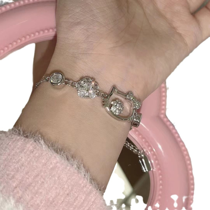hello Kitty hello kitty bracelet cute girl kt cat fairy bracelet gift to girlfriend and best friend