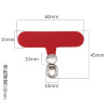 1 piece of Oxford cloth mobile phone lanyard spacer can be rotated 360°, handmade diy bracelet necklace jewelry accessories